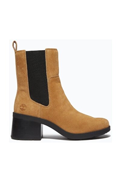 Timberland Μπότες Bellevaux MID CHELSEA μεσαίου ύψους σε μεσαίο καφέ σουέντ