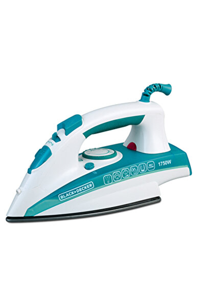 Black&Decker Black & Decker 1750W Steam Iron Ceramic Coated Soleplate
