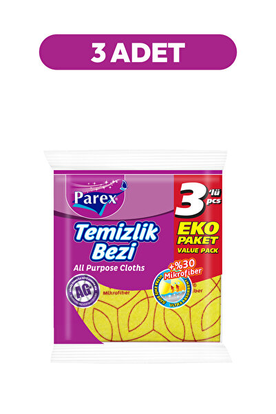 Parex 30 procenata 3-pakovanje mikrofiber krpa za čišćenje, trostruko pakovanje