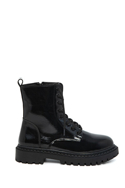 SOHO Siyah Mat Rugan Kadın Bot & Bootie 13786