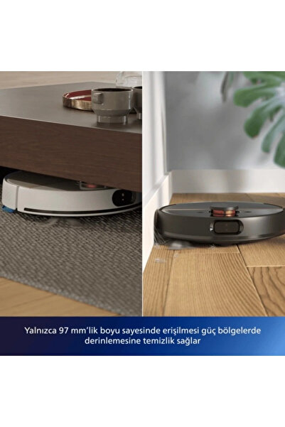 Philips Aqua Islak Ve Kuru Temizlik Robotu, Li-ıon Pil, Hepa Filtre, 5000 Pa, Lambader Hediye!