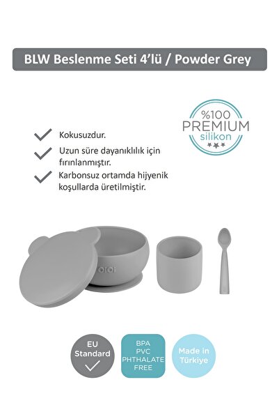 OiOi Blw Set I - Powder Grey