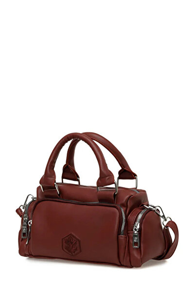 lumberjack SFT NKS DTY KL 5PR Bordo Kadın Kol Çantası