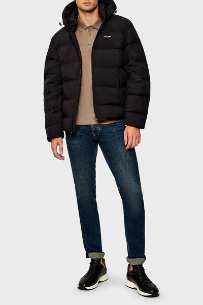 Calvin Klein Πουφ HD με κανάλια με επένδυση από υφάσματα LS QUILTED