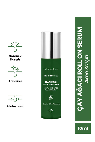 Bade Natural Çay Ağacı Hızlı Etkili Akne Karşıtı Roll On 10 ml