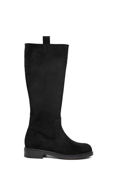 SOHO Černé semišové dámské boty 21125