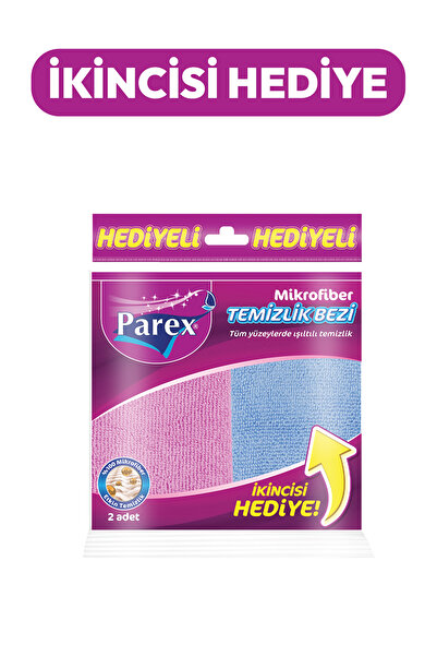 Parex Mikrofiber Temizlik Bezi (İkincisi Hediye)