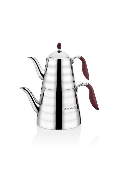 KORKMAZ Viva Bordo Çaydanlık Takımı