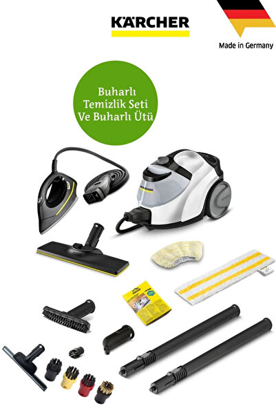 Karcher Buharlı Ütü ve Sc 5 Easyfix Iron Plug Buharlı Temizlik Makinesi