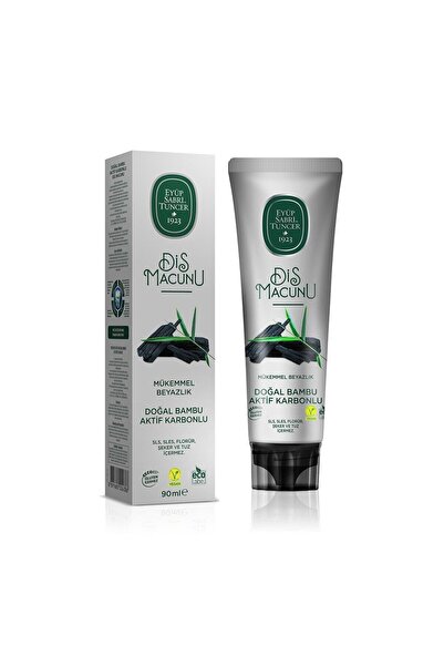 Eyüp Sabri Tuncer معجون أسنان طبيعي من الخيزران والكربون 90 مل