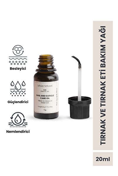 Bade Natural Tırnak Ve Tırnak Eti Besleyici Ve Güçlendirici Bakım Yağı %100 Doğal