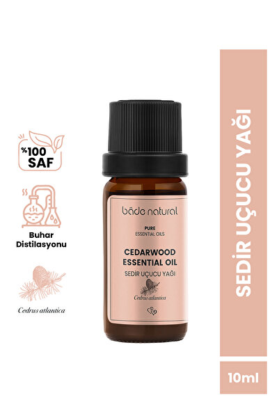 Bade Natural Sedir Ağacı Uçucu Yağı %100 Saf 10 ml