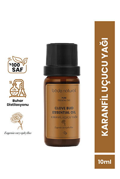 Bade Natural Karanfil Uçucu Yağı %100 Saf 10 Ml