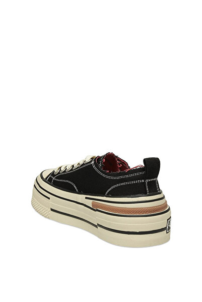 Lufian 121230039 Elena 25K Women's Genuine Leather Classic Sneaker Black