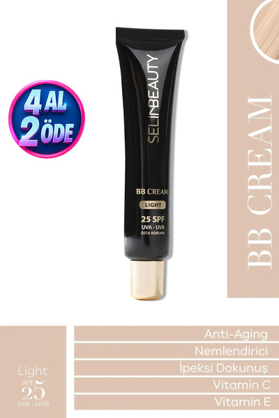 SELİNBEAUTY Bb Cream Light Spf25 40 ml