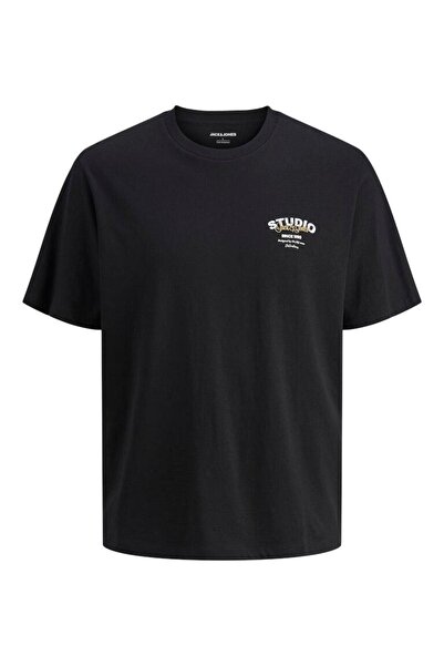 Jack & Jones تي شيرت رجالي دائري محبوك