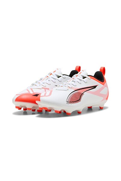 Puma Ultra 5 play fg/ag jr puma white-puma bl