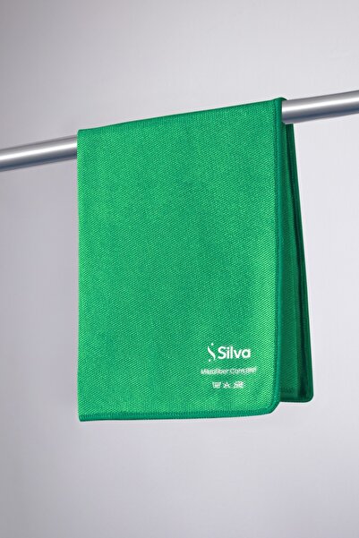 Silva Ultrafiber Premium Cam Bezi – Yeşil (42x42 cm)
