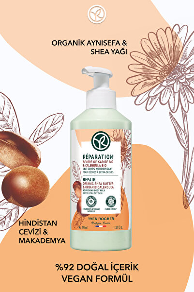 Yves Rocher Vücut Losyonu - Onarıcı ve Nemlendirici / Reparation-390 ml-3556