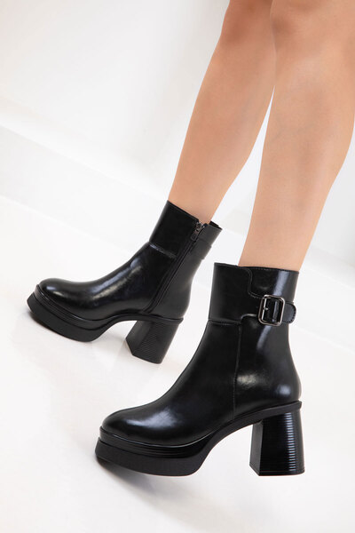 SOHO Μαύρα γυναικεία μποτάκια & μποτάκια 21138