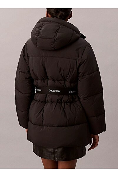 Calvin Klein Belted Midweight Puffer