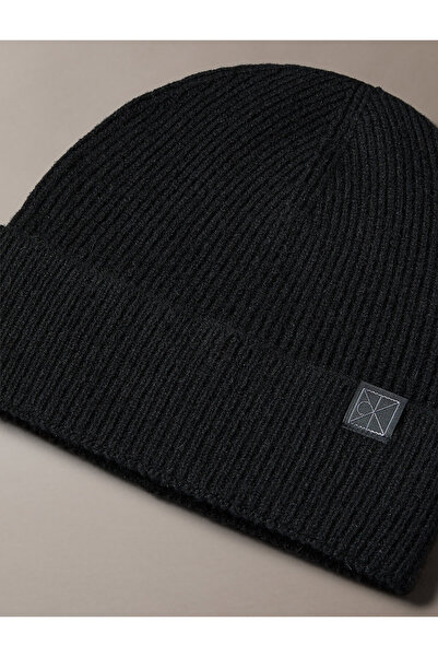 Calvin Klein EMBLEM KASCHMIR-MÜTZE