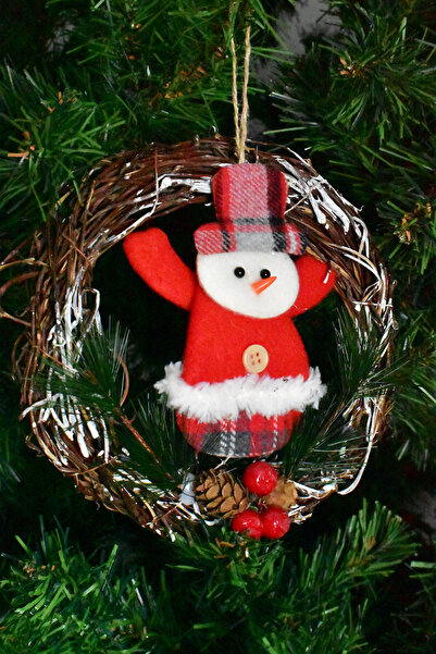 Waldern Πολυτελές Χριστουγεννιάτικο Διακοσμητικό Στολίδι Πόρτας Άγιου Βασίλη 17*17εκ