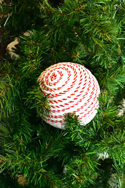 Waldern Преміум колекція Luxury 15 см Велика куля Цукор Декоративна новорічна прикраса