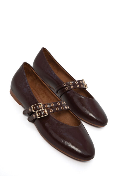 SOHO Brown Women's Ballerinas 20997