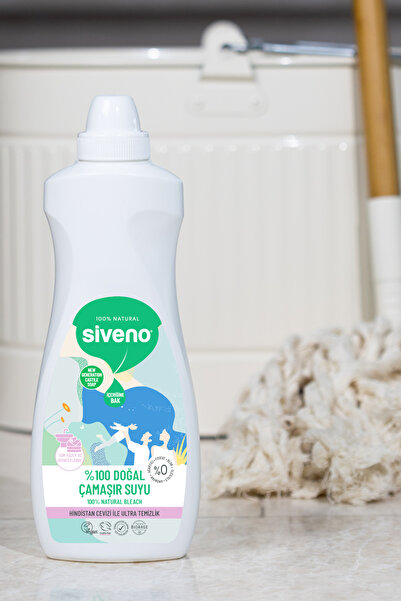 Siveno %100 Doğal Çamaşır Suyu Bitkisel Lavanta Çay Ağacı Tüm Yüzey ve Kumaşlarda 700 ml