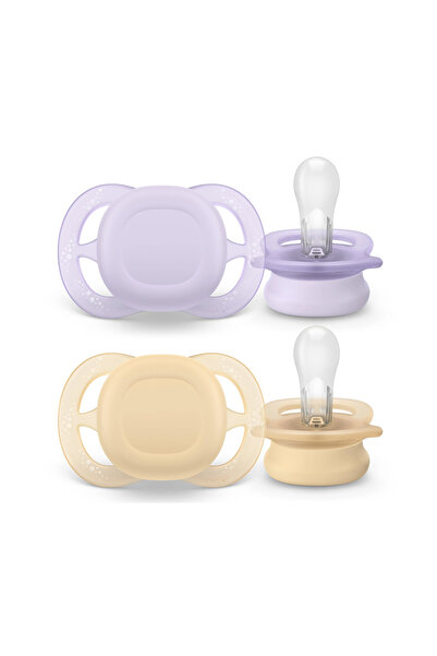 Philips Avent Set of 2 Philips Avent Ultra Start pacifiers SCF075/11, orthodo...