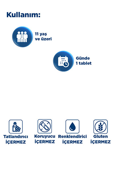 Dynavit Biotin 5000 mcg 100 Tablet x3 - Saç & Cilt