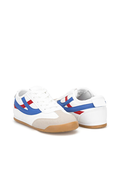 DARK SEER DS Meepo Beyaz Mavi Kırmızı Çocuk Sneaker Günlük Spor Ayakkabı