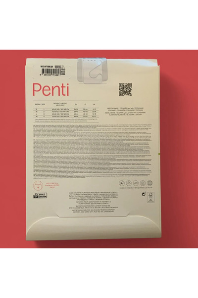 Penti Duman Nefti 186 Color Comfort and Support Socks Stewardess Flight Socks 30 Den Medium Size 2 Size