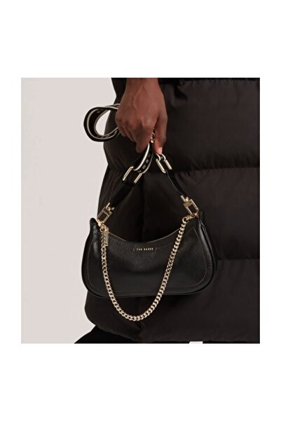 Ted Baker Webbing Small Leather Shoulder Bag