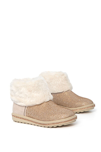 SOHO Ten Süet-Gold Kadın Bot & Bootie 21165