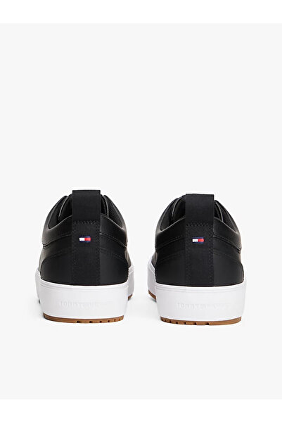 Tommy Hilfiger Pánské černé nízké tenisky Tommy Hilfiger Hi Vulc Core