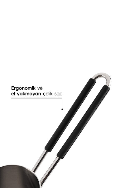 Nehir Everest 4-Piece Stainless Steel Coffee Pot Set with Stand