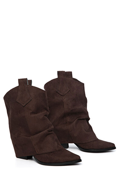 SOHO Γυναικείες μπότες & μποτάκια καφέ σουέντ 21129