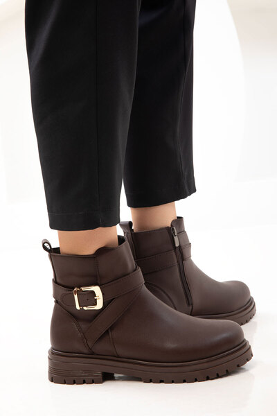 SOHO Kahve Kadın Bot & Bootie 21131