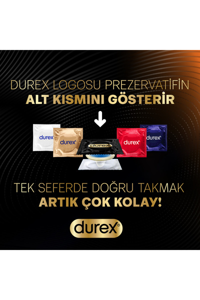 Durex Nude Vücut Isısını İleten Ultra İnce Latekssiz Prezervatif 24'lü