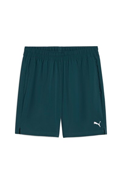 Puma M TAD ESSENTIALS 7" Woven Short Green Te