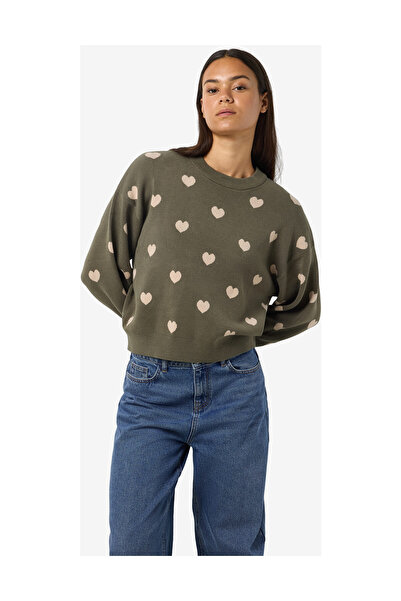 Noisy May NMCHARLOTT L/S TRICOTAT CU Gâtul O FWD NOOS