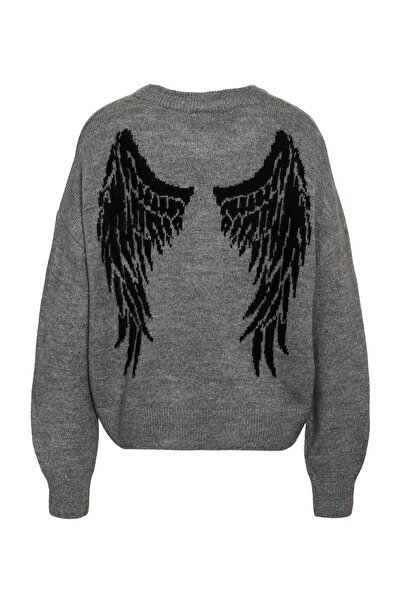 Noisy May Nmbailey L/S O-Neck Jacquard Knit Dd