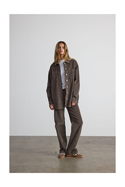 Noisy May NMALVA L/S SHACKET CORDUROY NOOS