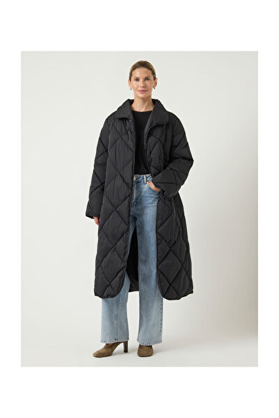 YAS. YASSELURA LS DLOUHÝ ZATEPLOVANÝ KABÁT S. NOOS