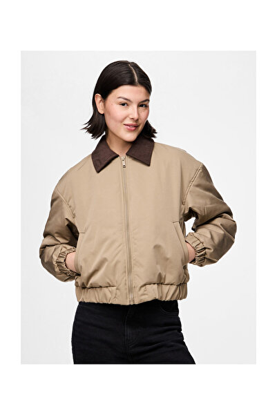 PIECES PCJORMA krátká vatovaná bunda bomber