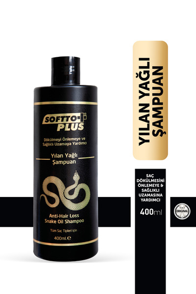 Softto Plus Dökülen Saçlar Için Güçlendirici Dökülme Önleyici Şampuan 400 Ml