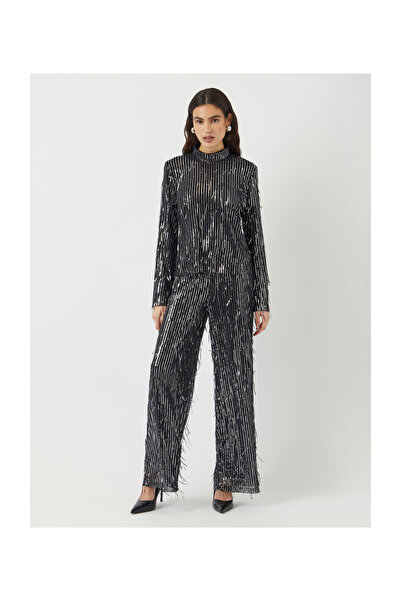 YAS. Yaslantra Ls Sequin Fringe Top - Show