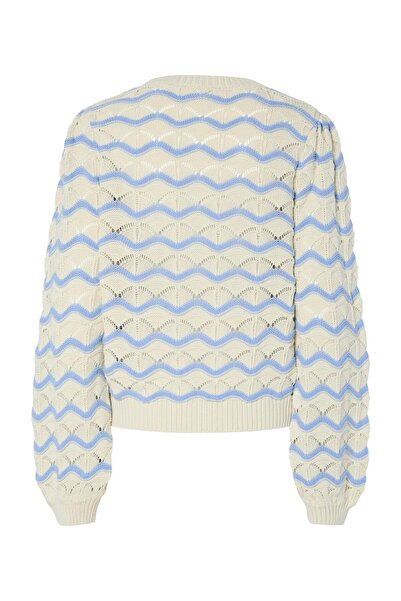 YAS. YASVIMA hosszú ujjú kötött pulóver S.